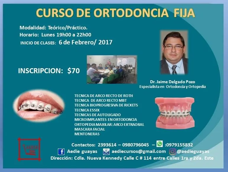 curso de ortodoncia - Cuánto dura el curso de ortodoncia