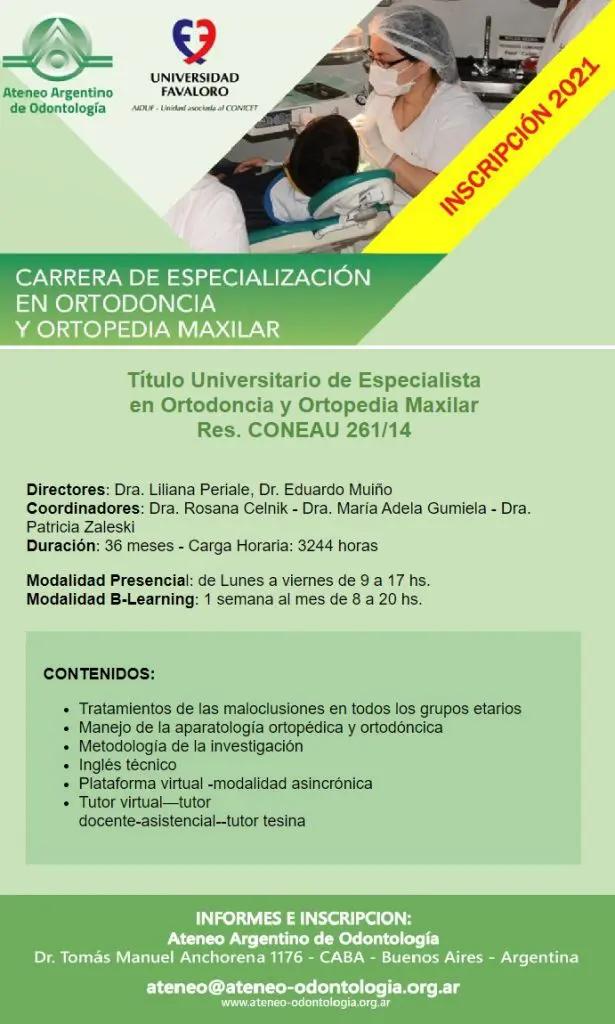 especialidad de ortodoncia en argentina - Cuánto sale la especialidad de Ortodoncia